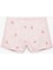 Dantel Detaylı Çiçekli Saten Şort Pijama Altı 1