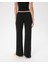 Siyah Flare Pijama Pantolon 2