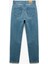 Pamuklu Düz Paça Cepli Düğmeli Jean Pantolon - Straight Jeans 2