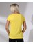 Bisiklet Yaka Kısa Kollu Normal Size Baskılı Basic Kadın T-Shirt 20479 Açık Sarı 3