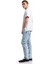 Normal Bel Pamuklu Düğmeli Straight Fit Jean Pantolon - Mark Jean 2