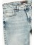 Normal Bel Pamuklu Düğmeli Straight Fit Jean Pantolon - Mark Jean 3