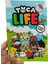 Toca Life Sticker Albüm 16 Sayfa 250'DEN Fazla Birbirinden Farklı Renkli Etiket Çeşitleri 1