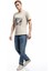 Normal Bel Pamuklu Cepli Vintage Straight Fit Jean Pantolon 1