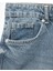 Normal Bel Pamuklu Cepli Vintage Straight Fit Jean Pantolon 5