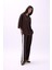 Bisiklet Yaka Oversize Kahverengi T-Shirt 3