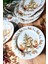 Winterie 6’lı Dijital Baskı Yılbaşı Pasta Tabağı Seti – 20 cm 2