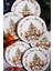 Winterie 6’lı Dijital Baskı Yılbaşı Pasta Tabağı Seti – 20 cm 3