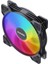 Sessiz 12cm ARGB 1200RPM 36CFM 22dBA 4pin + 3Pin LED Kasa Fanı (DKCF127ARGB) 3