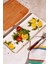 Limon Desenli El Yapımı Seramik Tabak - Sunum Servis Tabağı 36X17 cm 2