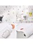 50X280 cm (1,4m2) Gökkuşağı Balon Desen Kendinden Yapışkanlı Dokulu Esnek Silinebilir Çocuk Odası Duvar Sticker Kağıdı 1