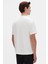 Relaxed Fit Ekru Düz T-Shirt 3