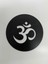 Siyah 45 cm Om Işareti Duvar Süsü - 4mm Mdf (Çivi Ile Asılabilir) 4