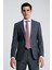 Ds Damat Slim Fit Gri Yünlü Travel Takim Elbise 1
