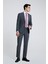 Ds Damat Slim Fit Gri Yünlü Travel Takim Elbise 2