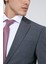 Ds Damat Slim Fit Gri Yünlü Travel Takim Elbise 4