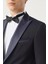 Ds Damat Slim Fit Lacivert Armürlü Damatlık & Smokin Takim Elbise 4