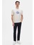 Ds Damat Regular Fit Ekru Pike Dokulu T-Shirt 4