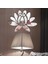 Lotus Çiçeği Desenli Ayna Pleksi Duvar Süsü 22X30 Cm, Kendinden Yapışkanlı, Kurulum Şablonlu 3