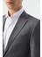 Ds Damat Slim Fit Gri Düz Takim Elbise 6