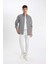 Pantolon Slim Fit Dar Kesim Cepli Dar Paça C9436AX24AU 2