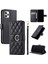 IPhone 11 Pro Max Manyetik Pu Deri Kart Yuvaları Tutucu Için Flip Case (Yurt Dışından) 1