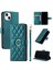 IPhone 13 Için Flip Case Mini Kart Yuvaları Tutucu Bilek Kayışı Manyetik Pu (Yurt Dışından) 1