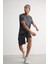 Fit Hızlı Kuruyan Slim Fit Dar Kesim Bisiklet Yaka Baskılı Sporcu Kısa Kollu Tişört V2887AZ25SP 2
