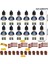 M8037C Kraliyet Donanması Yapı Taşları Minifigür Oyuncak 12 Parça (Yurt Dışından) 1