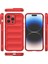 Newface iPhone 13 Pro Max Kılıf Optimum Silikon - Kırmızı 3