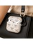 Airpods 2. Nesil ile Uyumlu Glitter Silikon Kılıf Şeffaf Simli Koruyucu Fiyonk Deseniyle Askı Aparatı Dahil Çanta Kolu ve Kemer Tokasına Takılabilir Şık Tasarım Airpods 2 Için Kulaklık Kılıfı 3