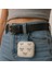 Airpods 2. Nesil ile Uyumlu Glitter Silikon Kılıf Şeffaf Simli Koruyucu Fiyonk Deseniyle Askı Aparatı Dahil Çanta Kolu ve Kemer Tokasına Takılabilir Şık Tasarım Airpods 2 Için Kulaklık Kılıfı 4