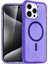 Newface iPhone 14 Pro Kılıf Glow Magsafe Kapak - Mor 1
