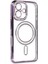 Newface iPhone 16 Kılıf Joke Simli Magneticsafe Kılıf - Derin Mor 3