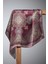 Twill Ipek Eşarp Bordo 3
