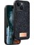 Onegif iPhone 14 Bright Simli Kapak - Siyah 1