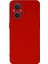 Newface Oppo Reno 7 Lite Kılıf Lansman Glass Kapak - Kırmızı 1