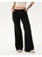 Siyah Flare Pensli Pantolon 1