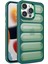 Newface iPhone 14 Pro Kılıf Airmax Silikon Kapak - Koyu Yeşil 1