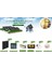 Güneş Enerjili Acil Durum Tv Paketi 500W Inverter 50W Güneş Paneli 24AH Jel Akü 3