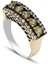 Zeberced (Peridot) Taşlı Beştaş Model Otantik Kadın Gümüş Yüzük 201024252 1