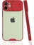 Newface iPhone 12 Mini Kılıf Platin Kamera Koruma Silikon - Kırmızı 1