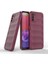 Newface Samsung Galaxy A03S Kılıf Optimum Silikon - Bordo 2