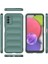 Newface Samsung Galaxy A03S Kılıf Optimum Silikon - Koyu Yeşil 3