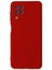 Newface Samsung Galaxy A22 Kılıf Nano Içi Kadife Silikon - Kırmızı 1