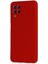 Newface Samsung Galaxy A22 Kılıf Nano Içi Kadife Silikon - Kırmızı 3