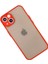 Newface iPhone 13 Mini Kılıf Montreal Silikon Kapak - Kırmızı 2