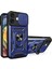 Newface iPhone 16 Kılıf Pars Lens Yüzüklü Silikon - Lacivert 1