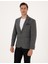 Erkek Füme Slim Fit Ceket 50316324-VR058 3