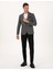 Erkek Füme Slim Fit Ceket 50316324-VR058 4